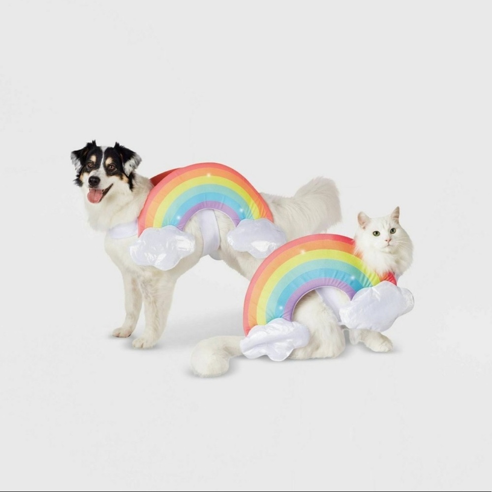 Rainbow Dog Costume (Hide and Eek)